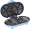 Bestron ADWM1000B Herzwaffelautomat Waffeleisen blau Vorschaubild