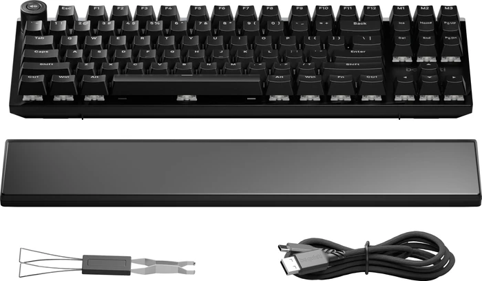 be quiet! Light Mount TKL, Silent V2 Linear, USB, DE