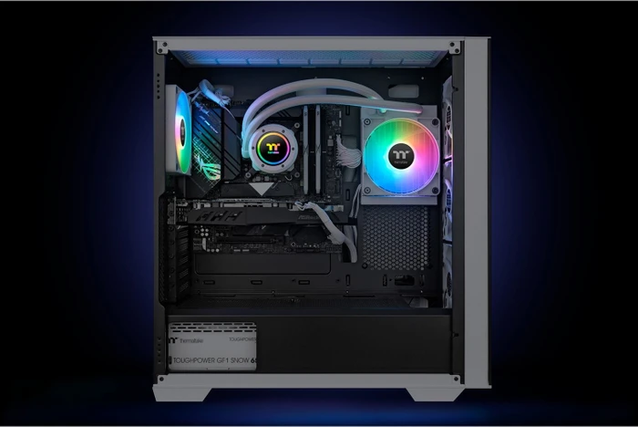 Thermaltake TH120 V2 ARGB Sync Snow Edition weiß