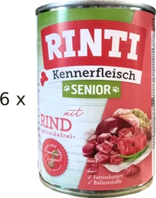 Finnern Rinti Kennerfleisch, Rind, Senior, 4.80kg (6x 800g)