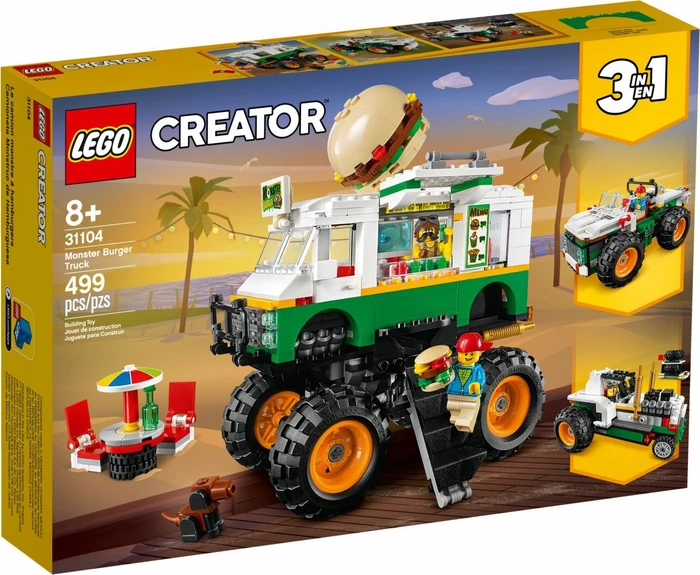 LEGO Creator 3in1 - Burger-Monster-Truck