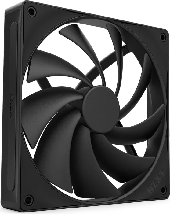 NZXT F Series F140Q (2024), Matte Black, schwarz, 140mm