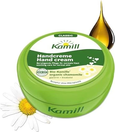Kamill Hand- und Nagelcreme Classic Tiegel, 150ml