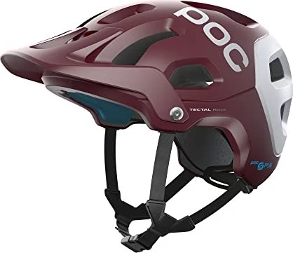 POC Tectal Race SPIN Helm propylene red/hydrogen white matt