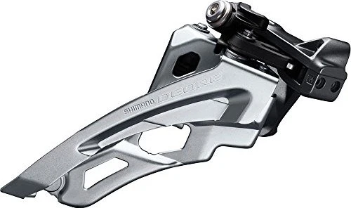 Shimano Deore FD-M6000-L 3-fach 10s Umwerfer Schelle (Side Swing) 34.9mm