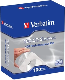 Verbatim CD-ROM-Papierhüllen, 100 Stück