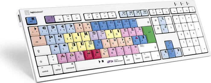 LogicKeyboard ALBA Avid Media Composer Mac, USB, DE