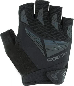 Roeckl Iron Fahrradhandschuhe schwarz