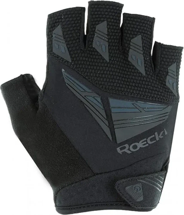 Roeckl Iron Fahrradhandschuhe schwarz