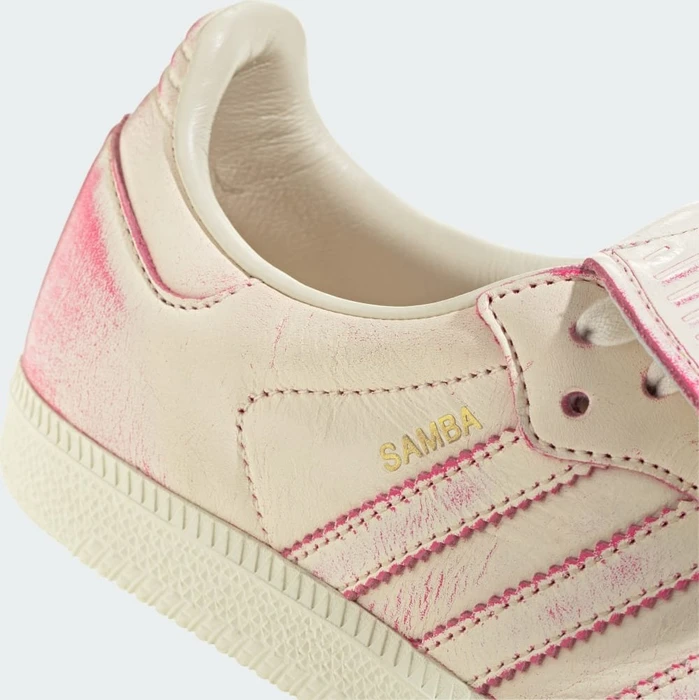 adidas Samba LT cream white/shock pink