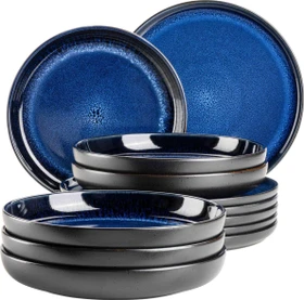 Mäser Niara Tafelservice blau, 12-tlg.