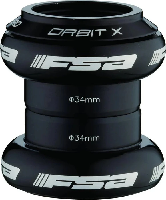 FSA ORBIT X 1" straight Steuersatz komplett integriert (IS) schwarz
