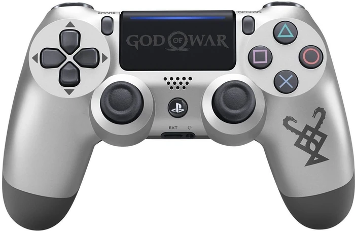 Sony DualShock 4 2.0 Controller wireless God of War Limited Edition silber (PS4)