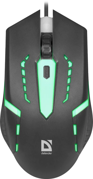 Defender Flash MB-600L Wired Mouse schwarz, USB