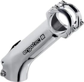 Ergotec High Charisma 25.4mm/28.6mm +45° Vorbau 90mm silber