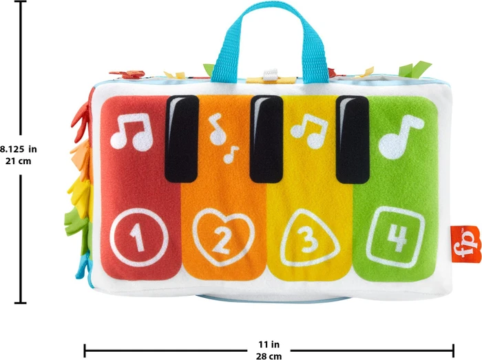 Mattel Fisher-Price Kick & Play Soft Piano