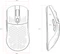 Arozzi Favo Gaming Maus schwarz/rot, USB Vorschaubild