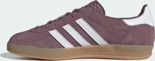 adidas Gazelle Indoor shadow fig/cloud white/gum
