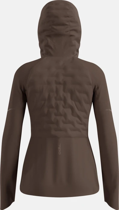 Odlo Zeroweight Insulator Laufjacke brown granite (Damen)