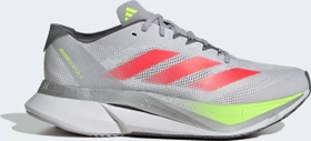 adidas Adizero Boston 12 dash grey/lucid red/lucid lemon (Damen)