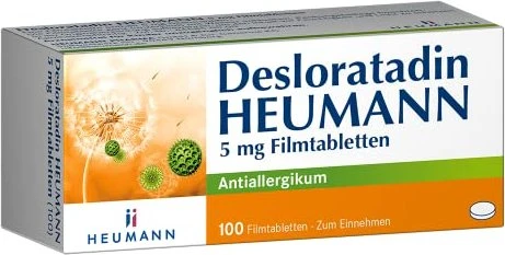 Heumann Desloratadin 5mg Filmtabletten, 100 Stück