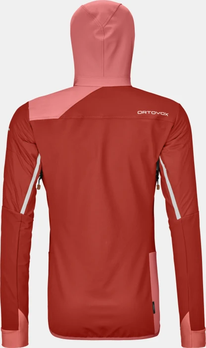 Ortovox Swisswool Col Becchei Hybrid Funktionsjacke sunset orange (Damen)