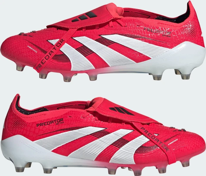 adidas Predator Elite Fold-Over Tongue AG lucid red/cloud white/core black