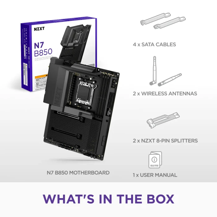 NZXT N7 B850 Black (AMD AM5)