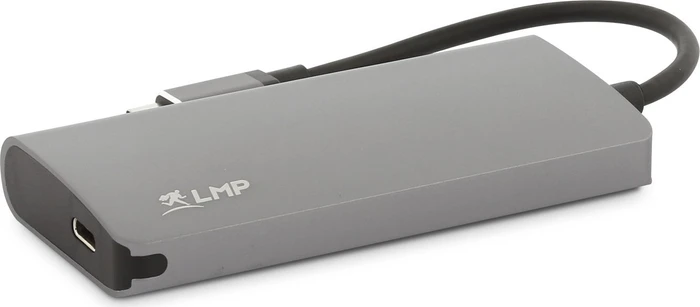 LMP USB-C Video Hub, 5-Port, USB-C 3.0 [Stecker], space gray