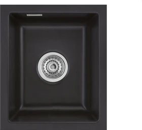 systemceram Mera 32 U Unterbau Becken mittig nigra