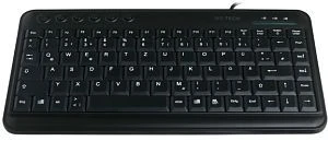 MS-Tech LT-345U Multimedia Keyboard, USB, DE