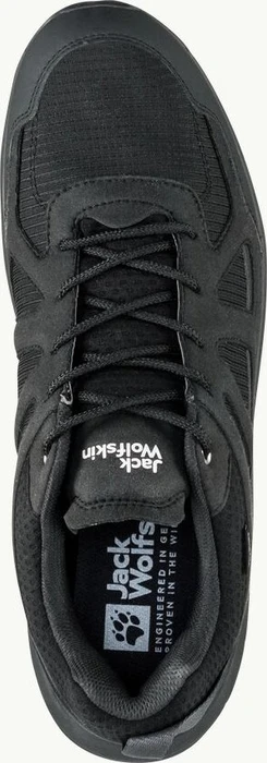 Jack Wolfskin Woodland 2 Texapore Low schwarz (Herren)