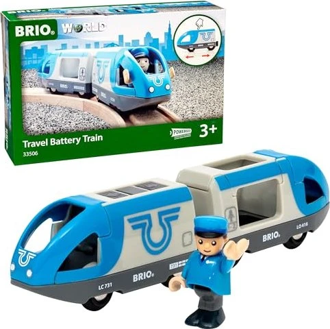 BRIO Blauer Reisezug