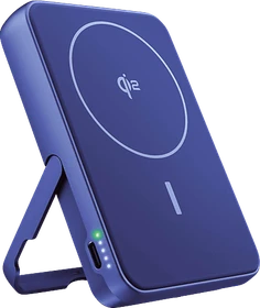 Fresh 'n Rebel Magnetic Wireless Powerbank 10000mAh blau