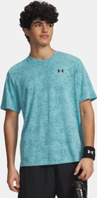 Under Armour Tech Funktionsshirt kurzarm blue haze/black (Herren)