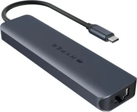 Hyper HyperDrive Next 7-Port USB-C Hub, blau, USB-C 3.1 [Stecker] (HD4003GL)
