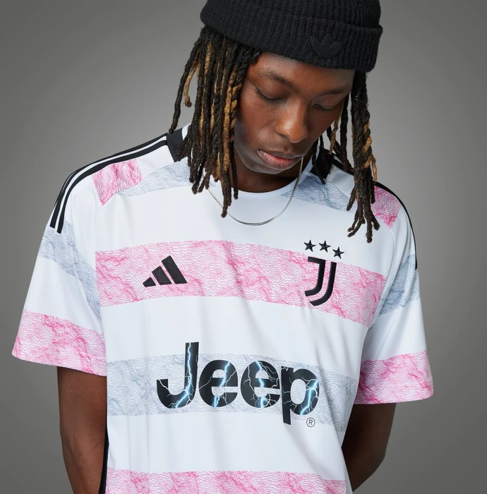adidas Juventus Turin 2023/2024 Auswärtstrikot white (Herren)