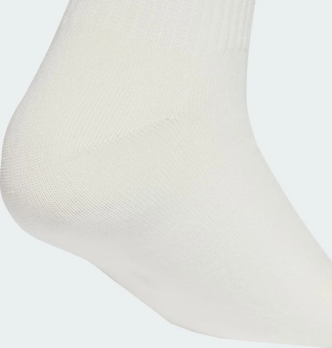 adidas 3-Streifen High Crew Socken off white/bliss, 3 Paare
