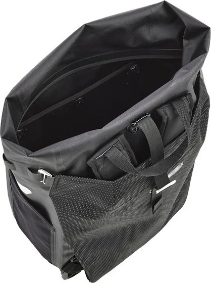 Ortlieb Vario 26 High Visibility QL2.1 Gepäcktasche black reflective