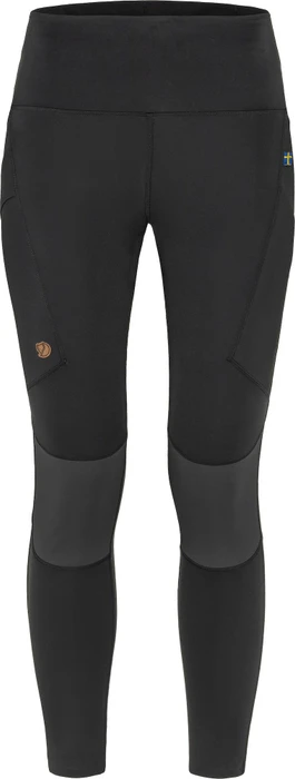 Fjällräven Abisko Trekking Tights Pro Hose 7/8 black/iron grey (Damen)