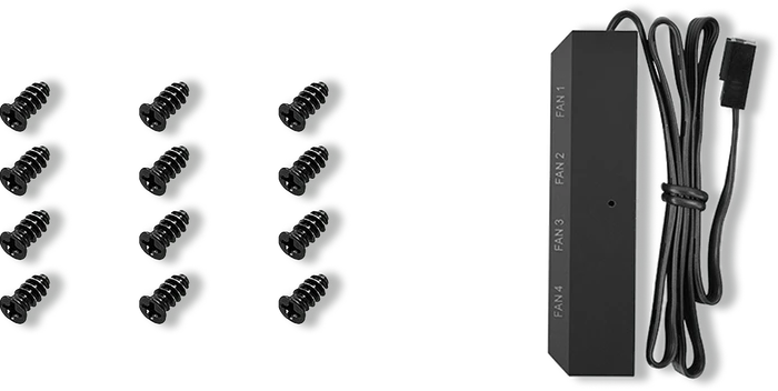 DeepCool FK120-3 in 1 schwarz, 120mm, 3er-Pack