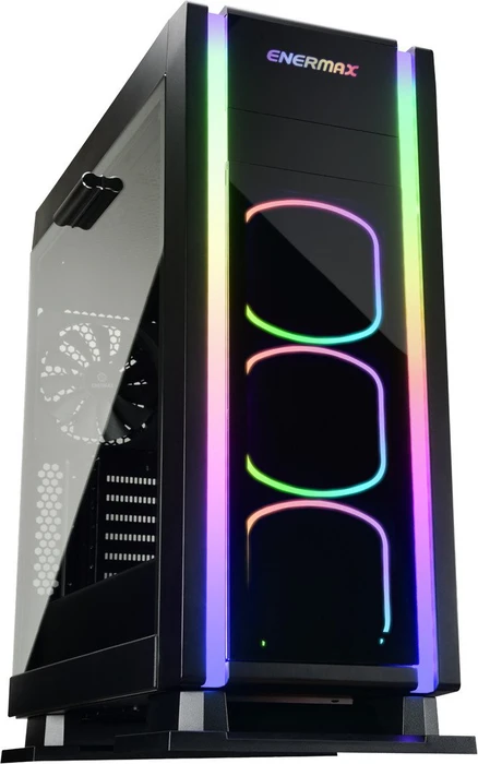 Enermax Saberay ADV, schwarz, Glasfenster