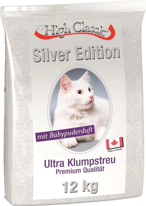 Classic Cat HighCompact Babypuder Katzenstreu, 12kg