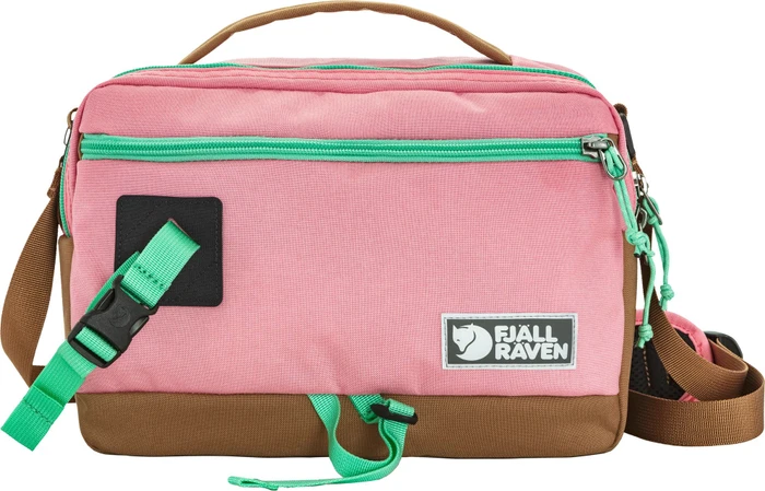 Fjällräven Vardag Shoulder Bag 6 Umhängetasche poppy pink/khaki dust