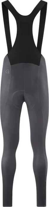 Gonso Sitivo Tight Bib Fahrradhose lang mercury gray/fire (Herren)