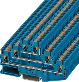 Phoenix Contact Durchgangsreihenklemme PT 2,5-3L BU, blau
