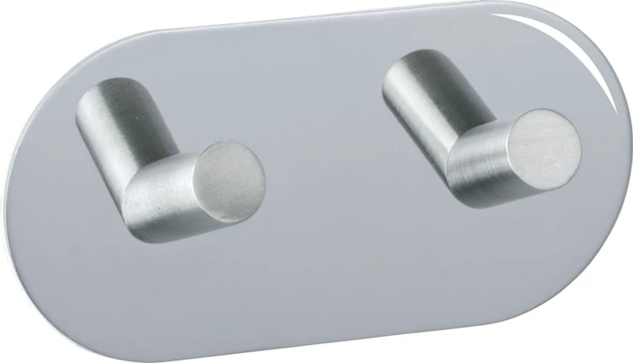 Wenko Duo Wandhaken edelstahl glänzend