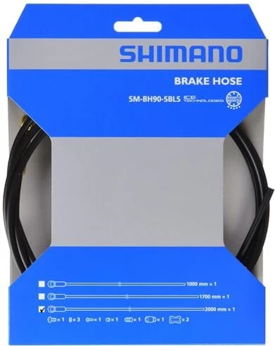 Shimano SM-BH90-SBLS Bremsleitung 2000mm schwarz/gold