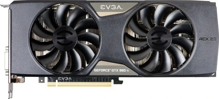 EVGA GeForce GTX 980 Ti Superclocked ACX 2.0+, 6GB GDDR5, DVI, HDMI, 3x DP