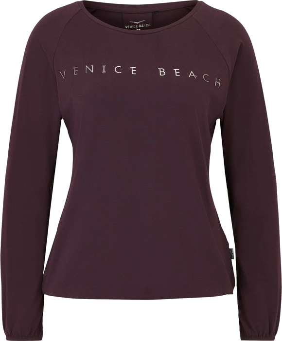Venice Beach Rylee Shirt langarm dark grape (Damen)